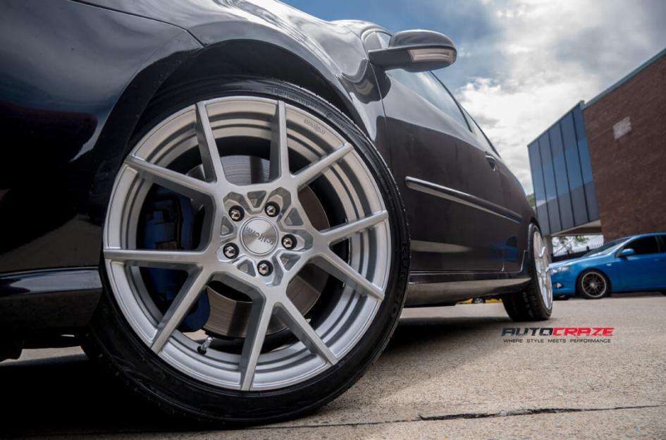 VOLKSWAGEN GOLF KPS BRUSHED WITH SILVER LIP